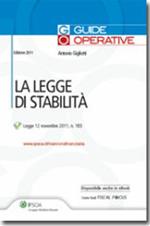 La legge di stabilità