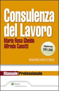 Consulenza del lavoro 2013 - Alfredo Casotti,Maria Rosa Gheido - copertina