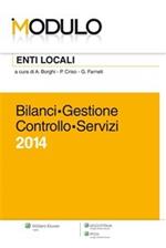 Modulo Enti locali 2014. Bilanci gestione controllo servizi