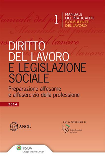 Diritto del lavoro e legislazione sociale. Preparazione all'esame e all'esercizio della professione - ANCL - ebook