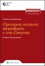 Operazioni societarie straordinarie e crisi d'impresa