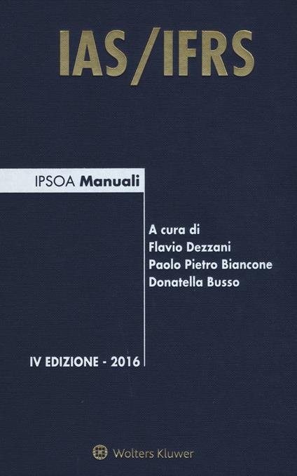 IAS/IFRS - Paolo Pietro Biancone,Donatella Busso - copertina