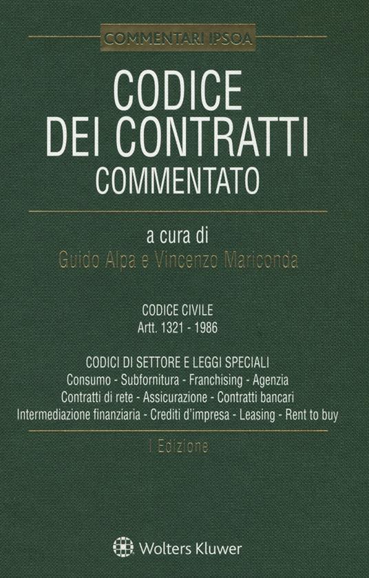 Codice dei contratti commentato. Con Contenuto digitale per download e accesso on line - copertina