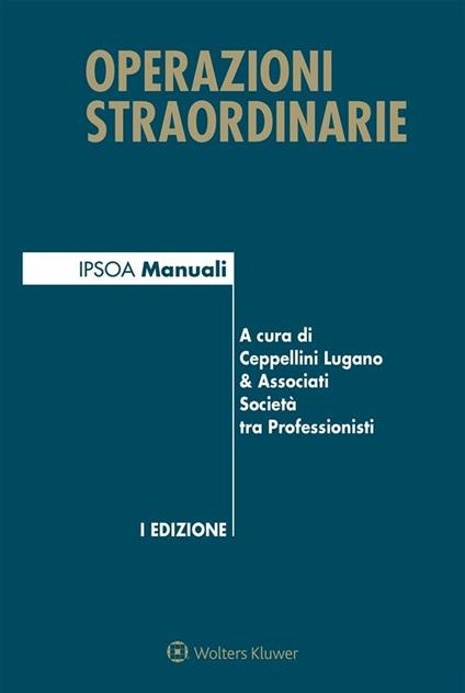 Operazioni straordinarie - Ceppellini Lugano & Associati - ebook