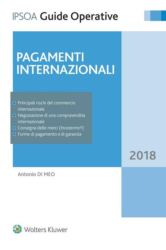 Pagamenti internazionali - Antonio Di Meo - ebook