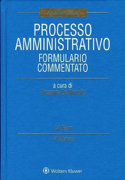 Processo amministrativo. Formulario commentato - copertina