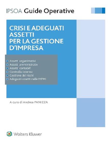 Crisi e adeguati assetti per la gestione d'impresa - Andrea Panizza - ebook