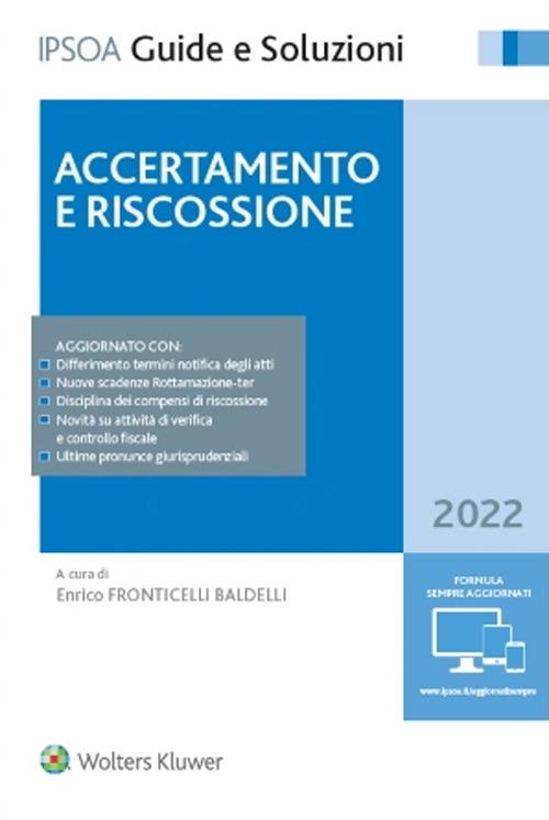 Accertamento e riscossione. Con e-book - copertina