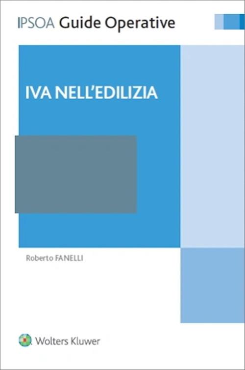 IVA nell'edilizia - Roberto Fanelli - copertina