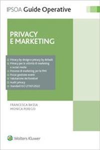 Privacy e marketing - Francesca Bassa,Monica Perego - copertina