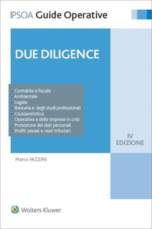 Due diligence - Marco Fazzini - copertina