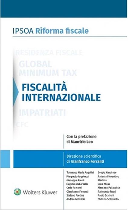 Fiscalità internazionale - copertina