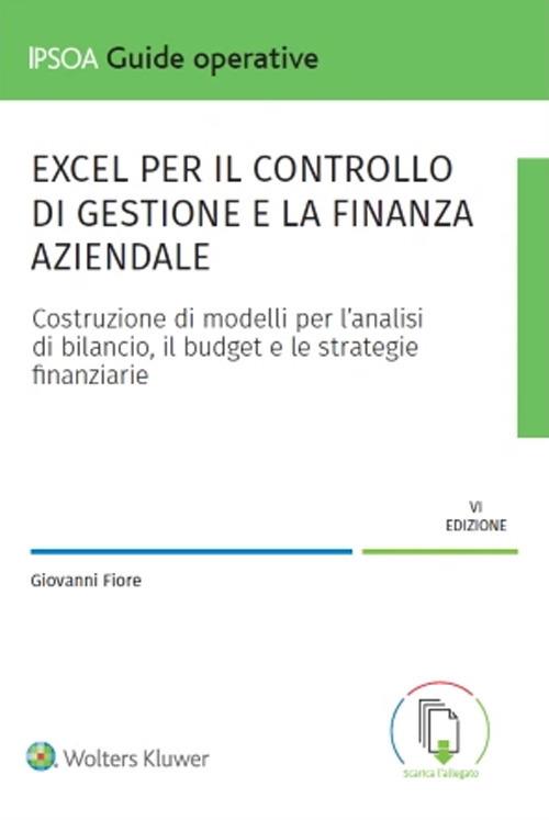 Excel per il controllo di gestione e la finanza aziendale - Giovanni Fiore - copertina