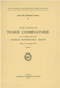 Teorie combinatorie. Vol. 2 - copertina