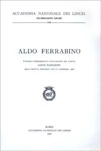 Aldo Ferrabino - Santo Mazzarino - copertina