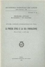 La poesia epica e la sua formazione