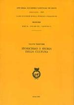Storicismo e storia della cultura