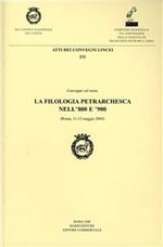 Filologia petrarchesca nell'800 e '900