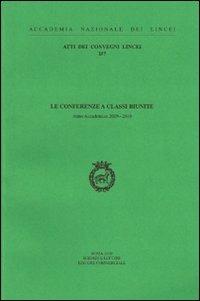 Le conferenze a classi riunite - copertina