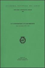 Le conferenze a classi riunite