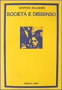 Società e dissenso - Georges Balandier - copertina