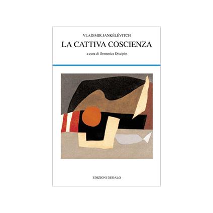 La cattiva coscienza - Vladimir Jankélévitch - copertina