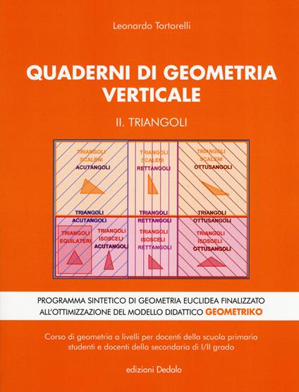  Quaderni di geometria verticale -  Leonardo Tortorelli - copertina