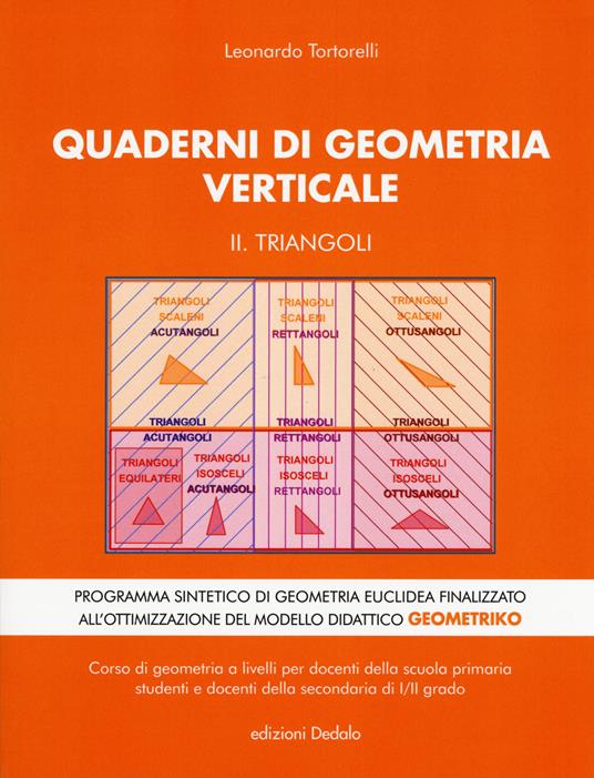  Quaderni di geometria verticale -  Leonardo Tortorelli - copertina