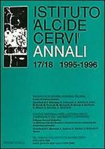 Annali Istituto Alcide Cervi (1995-1996). Vol. 17-18
