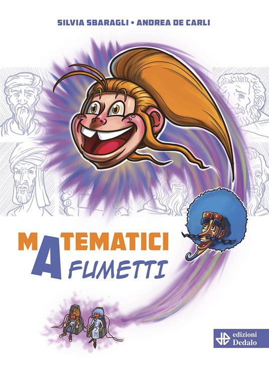 Matematici a fumetti - Silvia Sbaragli - copertina