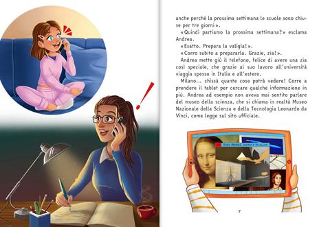 A Milano con Leonardo. Andrea scopre l'ingegneria - Silvia Merialdo - 2