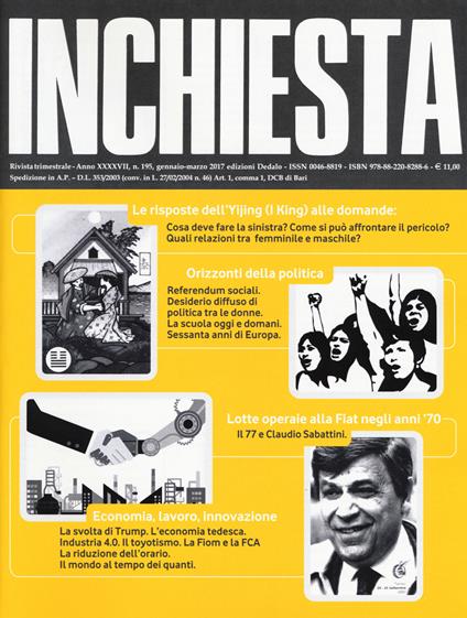 Inchiesta (2017). Vol. 195 - copertina