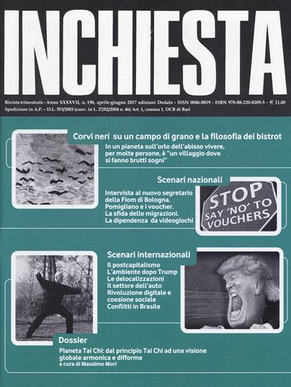 Inchiesta (2017). Vol. 196 - copertina
