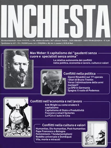 Inchiesta (2017). Vol. 198: Ottobre-Dicembre. - copertina