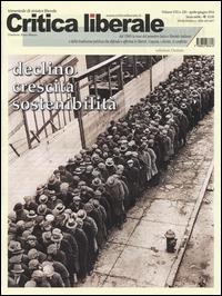Critica liberale (2014). Vol. 220 - copertina