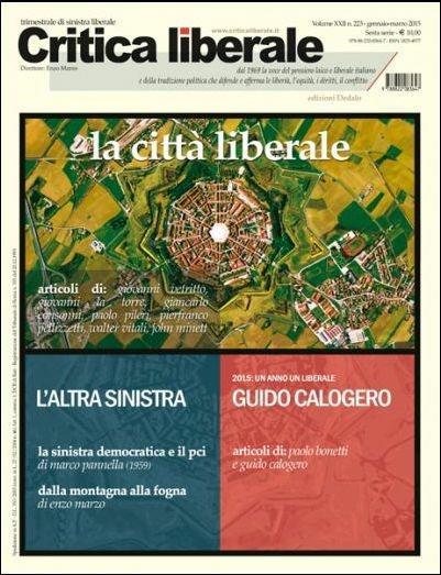 Critica liberale (2015). Vol. 223 - copertina