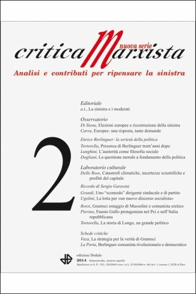 Critica marxista (2014) - copertina