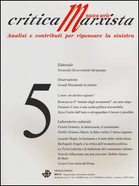 Critica marxista (2014). Vol. 5 - copertina