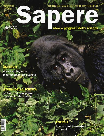  Sapere (2015) Vol. 5 - copertina