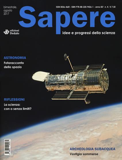 Sapere. Idee e progressi della scienza (2017). Vol. 4 - copertina