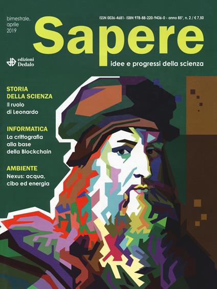 Sapere. Idee e progressi della scienza (2019). Vol. 2 - copertina