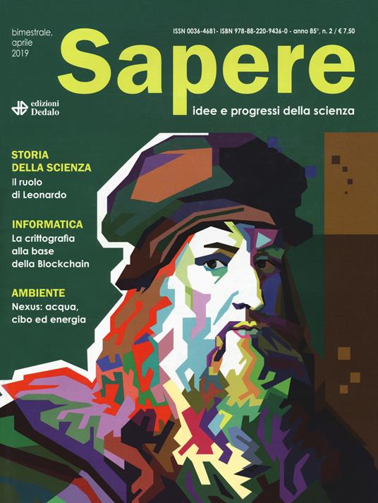 Sapere. Idee e progressi della scienza (2019). Vol. 2 - copertina