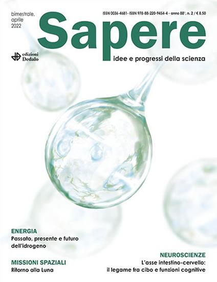 Sapere. Idee e progressi della scienza (2022). Vol. 2 - copertina