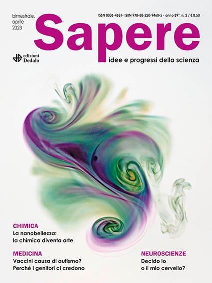 Sapere. Idee e progressi della scienza (2023). Vol. 2 - copertina