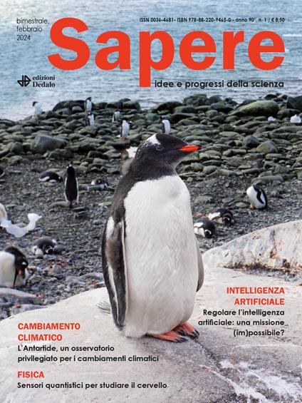 Sapere. Idee e progressi della scienza (2024). Vol. 1 - copertina