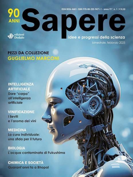Sapere. Idee e progressi della scienza (2025). Vol. 1 - copertina