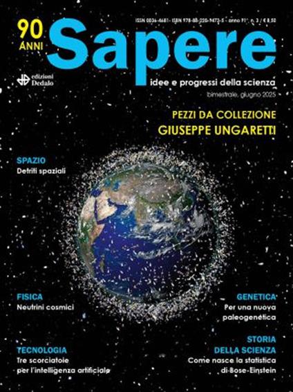 Sapere. Idee e progressi della scienza (2025). Vol. 3 - copertina