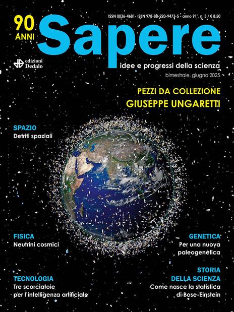 Sapere. Idee e progressi della scienza (2025). Vol. 3 - copertina
