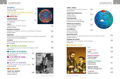Sapere. Idee e progressi della scienza (2026). Vol. 1 - 3