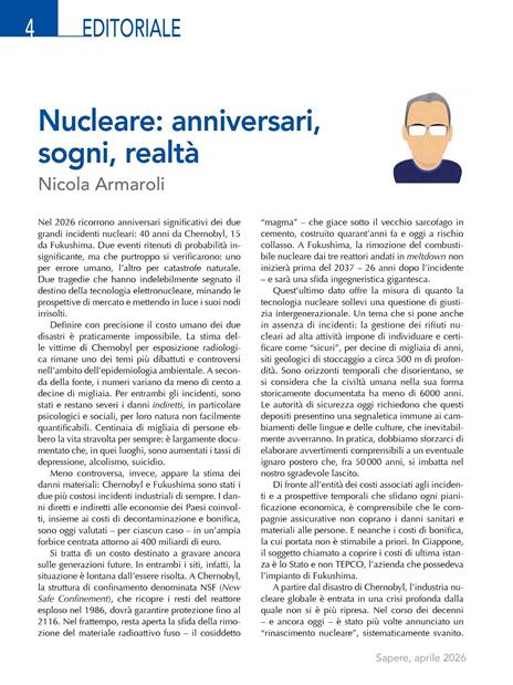 Sapere. Idee e progressi della scienza (2026). Vol. 2 - 2
